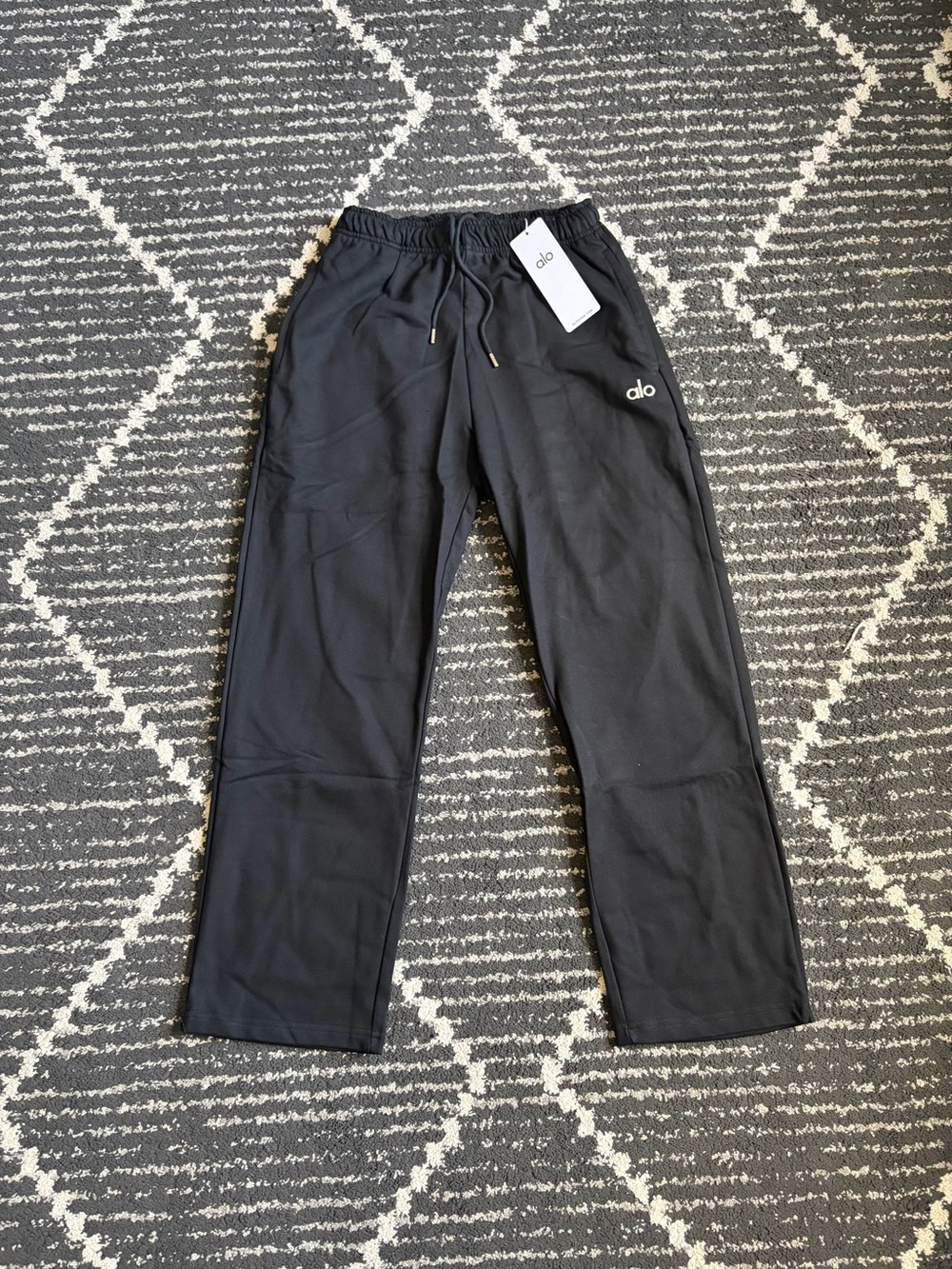 Men's Black Relaxed Jogger Sweatpants